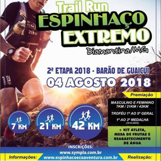 2ª Etapa do Trail Run Espinhaço Extremo 2018 acontece neste sábado em Diamantina