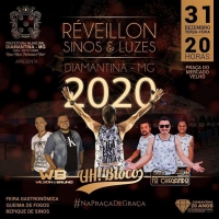 SINOS E LUZES 2020: Diamantina divulga programação do réveillon no Mercado Velho