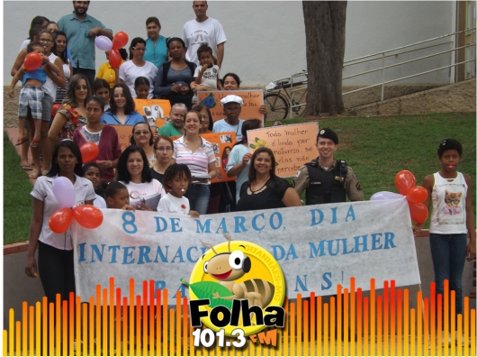 Guanhães: Mulheres participam de caminhada para celebrar o Dia da Mulher e incentivar a luta contra a violência doméstica