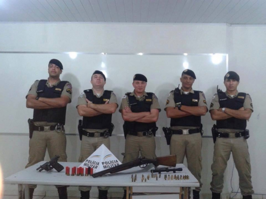 Guanhães: Homem é preso por porte ilegal de armas na tarde dessa quinta-feira