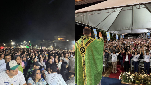 Final de semana em Guanhães é marcado por eventos cristãos e forte presença dos fiéis