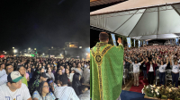 Final de semana em Guanhães é marcado por eventos cristãos e forte presença dos fiéis