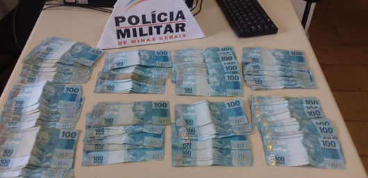 GUANHÃES : Autor que furtou 14 mil no centro da cidade é encontrado em Materlândia e parte do dinheiro recuperada