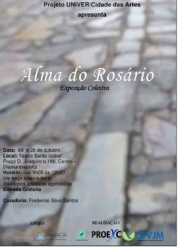 Mostra Coletiva “Alma do Rosário” é exposta em Diamantina