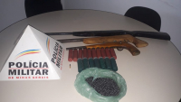 Homem é preso por posse ilegal de arma de fogo em Cantagalo
