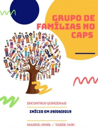 CAPS de Guanhães cria grupo voltado para a Família