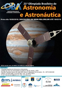 IFMG/SJE: Inscri&ccedil;&otilde;es para a 21&deg; Olimp&iacute;ada Brasileira de Astronomia terminam domingo