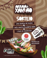 TÁ ROLANDO SORTEIO NO INSTAGRAM! Saiba mais...