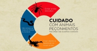 Funed alerta sobre acidentes com animais peçonhentos e doenças no verão