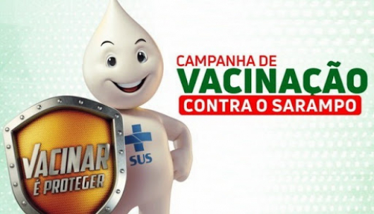 Campanha de vacinação contra sarampo é prorrogada até 31 de outubro