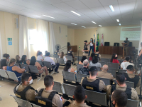 SABINÓPOLIS: Polícia Militar realiza workshop de prevenção à violência doméstica contra mulher e violência sexual contra crianças e adolescentes