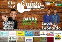 Hoje é dia de Quinta na Praça! Confira as atrações da noite...