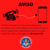AVISO - CORPO DE BOMBEIROS