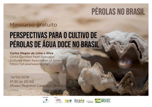 Serro oferta minicurso gratuito de cultivo de pérolas de água doce