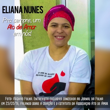 ELIANA NUNES: &#039;Pra Sempre um Ato de Amor em nós!&#039;