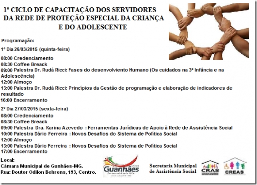 Segundo a assessoria de comunicação da Prefeitura de Guanhães, o Conselho Municipal do Idoso da cidade definiu, na noite de segunda-feira (23), a data da 2ª Conferência Municipal do Idoso. O encontro está marcado para o dia 29 de maio e podem partici