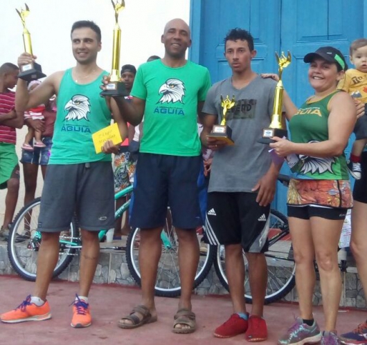 1°, 2° e 3° lugar geral: Atletas da Associação Águia se destacam em corrida de Euxenita