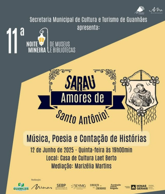Guanhães Celebra o Amor e a Cultura na 11ª Noite Mineira de Museus e Bibliotecas