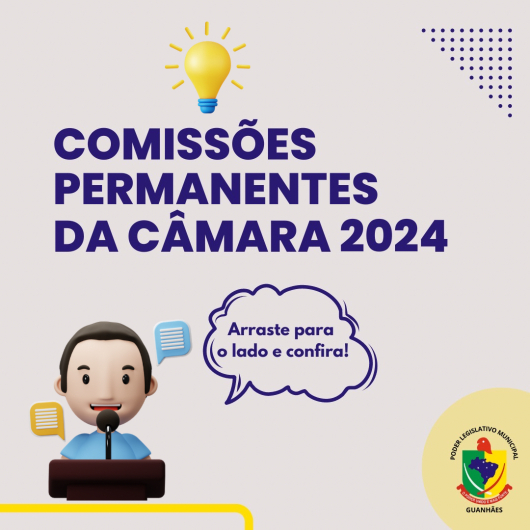 Comissões Permanentes da Câmara de Guanhães são aprovadas durante a primeira reunião ordinária de 2024
