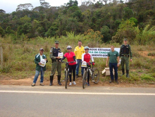Dia da Árvore: Polícia Ambiental, IEF e Parque Estadual Serra da Candonga promovem blitz educativa