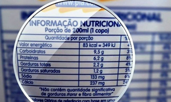 Embalagens de alimentos terão alerta sobre excesso de nutrientes