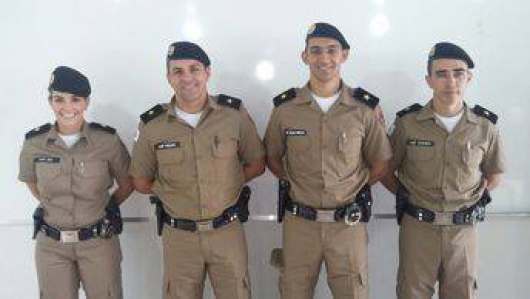 Guanhães: Polícia Militar recebe 4 novos Oficiais na Companhia