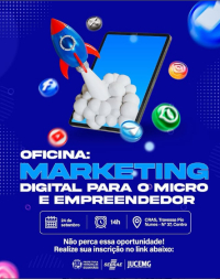 Guanhães terá oficina gratuita de Marketing Digital para o empreendedor