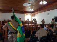 Cerca de 30 Policiais Militares participam de solenidade na Câmara Municipal de Guanhães
