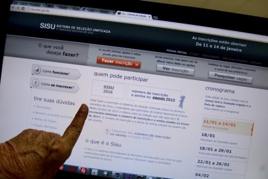 Resultado do Sisu será divulgado nesta segunda