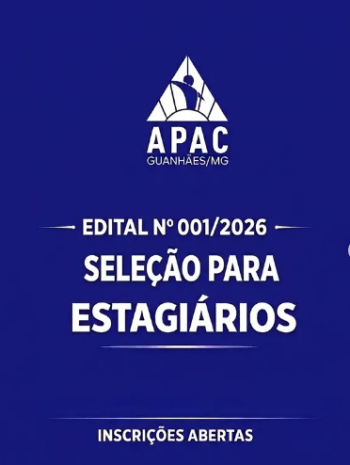 APAC Guanh&atilde;es abre processo seletivo para estagi&aacute;rios nas &aacute;reas de Direito e Financeiro