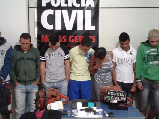 Operação Êxodo, da Polícia Civil, prende 10 pessoas em Capelinha