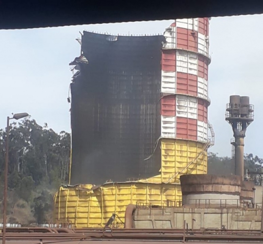 Explosão de gasômetro na Usiminas em Ipatinga foi causada por falha técnica de equipamento