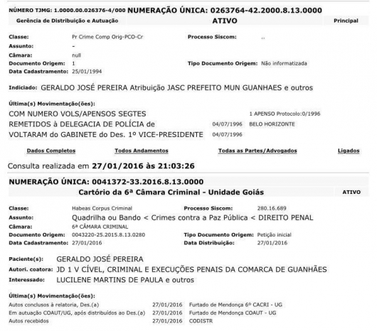 Operação Guanhães para Todos: LADINHO ENTRA COM PEDIDO DE HABEAS CORPUS PREVENTIVO NO TJMG