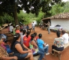 Comunidade afrodescendentes participa de oficina bordado realizada pela Emater-MG