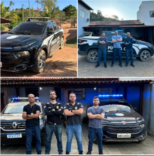 PEÇANHA: POLÍCIA CIVIL PRENDE DOIS HOMENS POR ESTUPRO DE VULNERAVEL