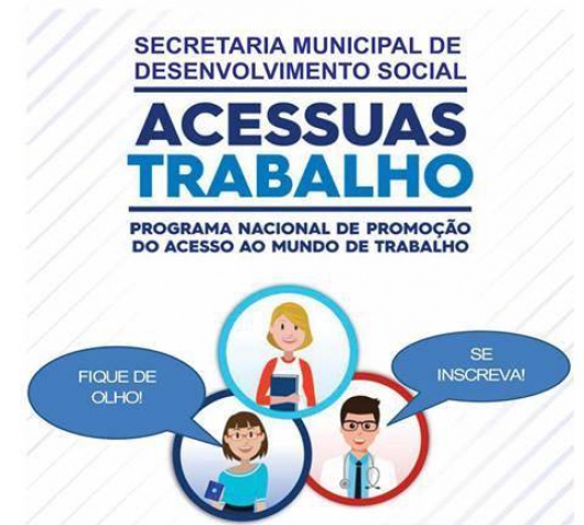 Serro recebe Programa Nacional de Promoção do Acesso ao Mundo do Trabalho