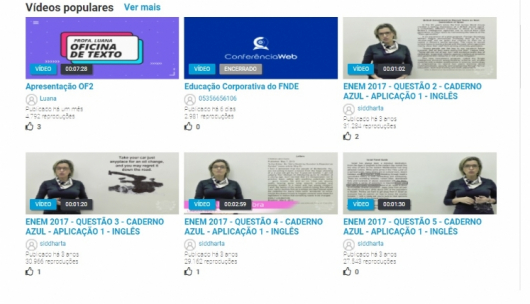 MEC lança plataforma online de conteúdo audiovisual