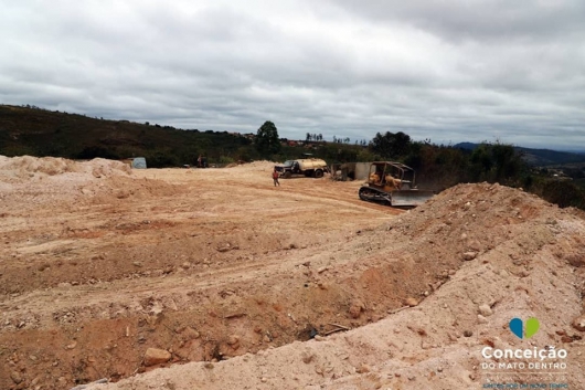 Obra de construção do Hospital Regional avança em Conceição do Mato dentro