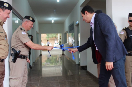 25ª Cia Independente de Polícia Militar de Guanhães inaugura nova sede com a presença do Comandante da PM em Minas