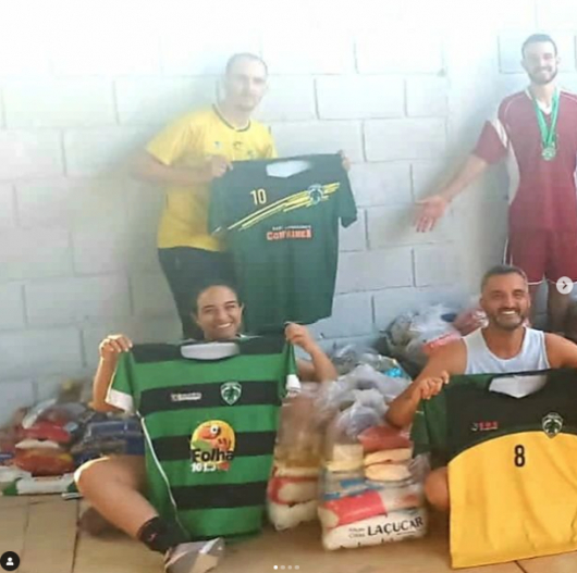 GUANHÃES: Mais de 700 kg de alimentos são arrecadados no 4º Torneio Interno do Brutos Handebol Clube