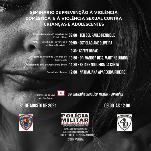 65º BPM realiza mais uma edição do Seminário de prevenção à violência doméstica e abuso sexual contra crianças e adolescentes