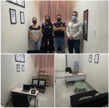 PCMG cria sala de escuta para atender vítimas de violência em Santa Maria do Suaçuí