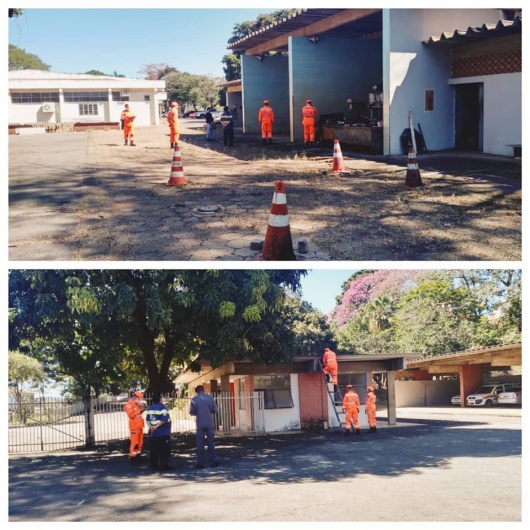 GUANHÃES: Corpo de Bombeiros realiza vistoria no espaço onde será instalada a corporação