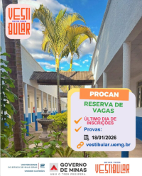 VESTIBULAR 2026 UEMG: Inscrições para o Programa de reservas de vagas se encerram nesta quarta-feira