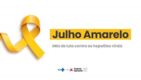 JULHO AMARELO: Secretaria de Saúde destaca a importância do combate às hepatites virais