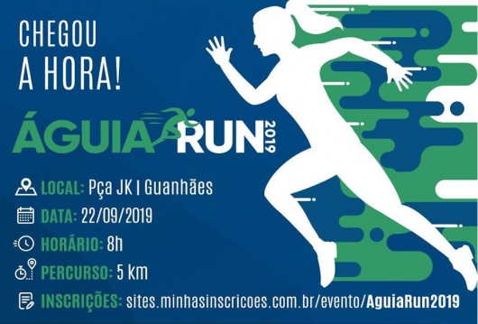 Últimas vagas para a 4ª Edição da Águia Run!