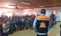 Moradores de Conceição do Mato Dentro participam de simulado de rompimento de barragem