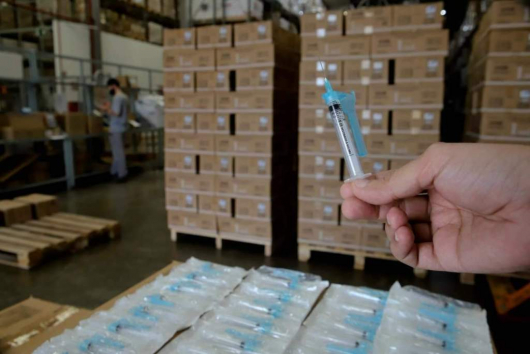 Cerca de 7 milhões de seringas agulhadas já foram enviadas a 21 Regionais de Saúde de Minas
