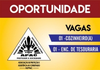 OPORTUNIDADE: APAC de Santa Maria do Suaçuí oferece vagas de emprego