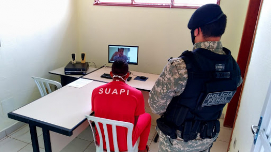 PANDEMIA: Videoconferências garantem audiências e abraços virtuais em prisões e unidades socioeducativas do Estado